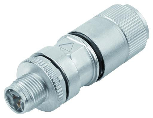 BINDER 99-3787-810-08 Sensor Connector, X-Coded, CAT6A, 8 Pole M12 Sensors & Actuators