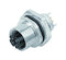 BINDER 09-3782-95-08 Sensor Connector, X-Coded Cable, 876 Series, M12, Receptacle, 8 Contacts, Solder Socket