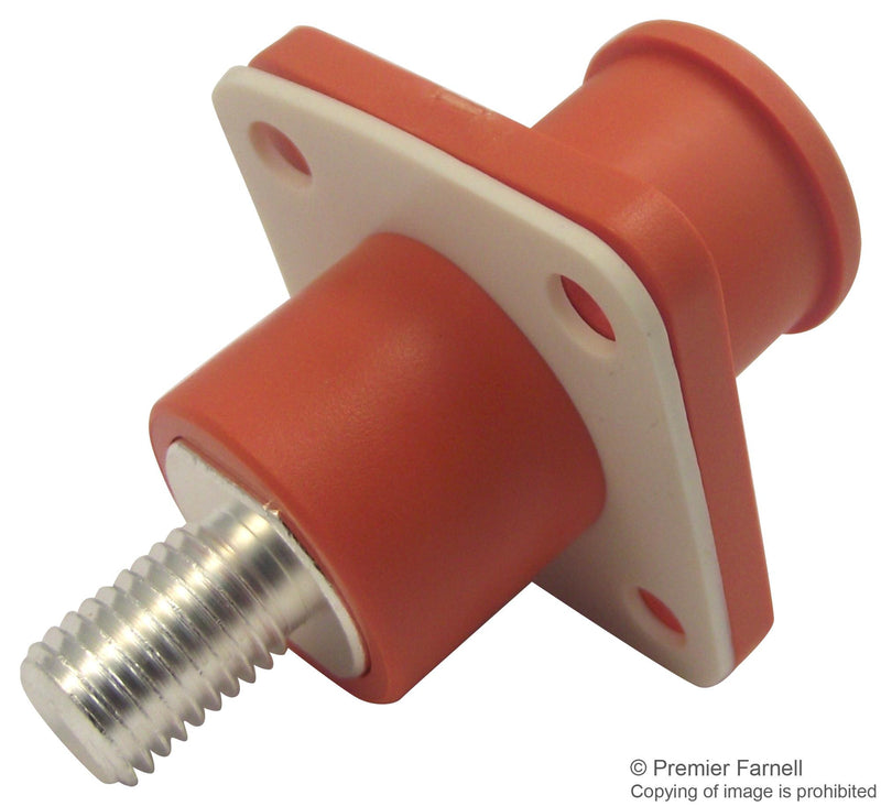 AMPHENOL INDUSTRIAL SLP-R-B-T-P-S-O POWER ENTRY, RCPT, 1KV, ORANGE