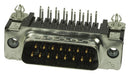 AMP - TE CONNECTIVITY 5747841-4 Standard D Sub Connector, AMPLIMITE HD-20 Series, DA, Plug, 15 Contacts, Carbon Steel Body