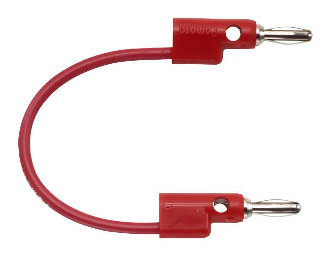 POMONA B-18-2 TEST LEAD, RED, 457MM, 60VDC, 15A