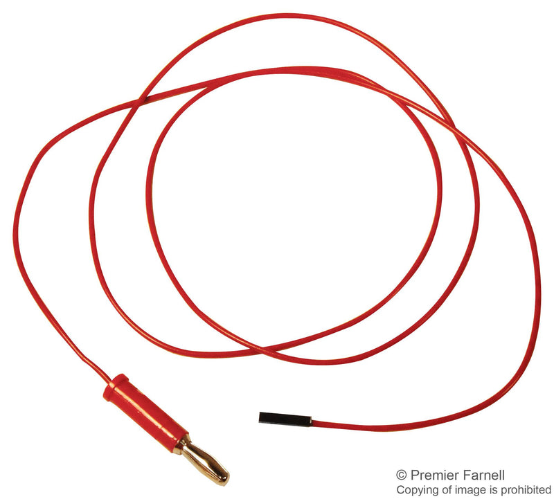 POMONA 4771-36-2 TEST LEAD, RED, 914MM, 1KV, 3A