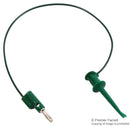 POMONA 3782-24-5 TEST LEAD, GREEN, 610MM, 60VDC, 5A