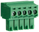 CAMDENBOSS CTBP92HD/5 Pluggable Terminal Block, 3.5 mm, 5 Ways, 28 AWG, 16 AWG, 1 mm&iuml;&iquest;&frac12;, Clamp