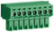 CAMDENBOSS CTBP92HD/8 Pluggable Terminal Block, 3.5 mm, 8 Ways, 28 AWG, 16 AWG, 1 mm&iuml;&iquest;&frac12;, Clamp