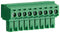 CAMDENBOSS CTBP92HD/9 Pluggable Terminal Block, 3.5 mm, 9 Ways, 28 AWG, 16 AWG, 1 mm&iuml;&iquest;&frac12;, Clamp