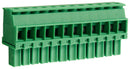 CAMDENBOSS CTBP92VD/12R Pluggable Terminal Block, Reversed, 3.5 mm, 12 Ways, Screw