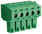 CAMDENBOSS CTBP92HE/5 Pluggable Terminal Block, 3.81 mm, 5 Ways, 28 AWG, 16 AWG, 1 mm&iuml;&iquest;&frac12;, Clamp