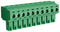 CAMDENBOSS CTBP92HE/10 Pluggable Terminal Block, 10 Ways, 300 V, 8 A, 3.81 mm, 28 AWG, 16 AWG