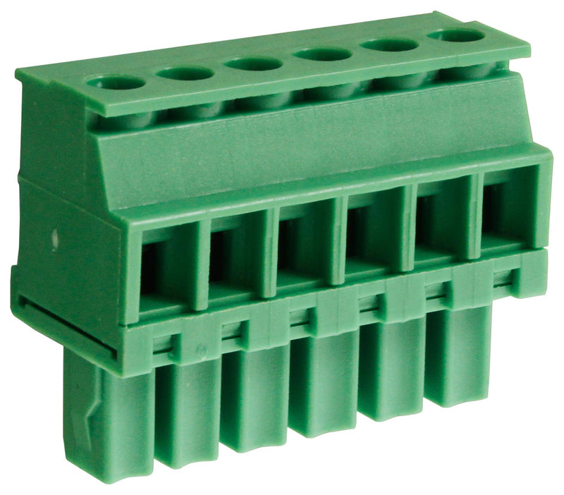 CAMDENBOSS CTBP92VE/6R Pluggable Terminal Block, 3.81 mm, 6 Ways, 28 AWG, 16 AWG, 1 mm&iuml;&iquest;&frac12;, Clamp