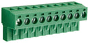 CAMDENBOSS CTBP9208/10 Pluggable Terminal Block, 5.08 mm, 10 Ways, 28 AWG, 14 AWG, 1.5 mm&iuml;&iquest;&frac12;, Clamp