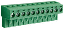 CAMDENBOSS CTBP9208/11 Pluggable Terminal Block, 5.08 mm, 11 Ways, 28 AWG, 14 AWG, 1.5 mm&iuml;&iquest;&frac12;, Clamp