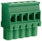 CAMDENBOSS CTBP92VJ/5S Pluggable Terminal Block, 5.08 mm, 5 Ways, 28 AWG, 14 AWG, 1.5 mm&sup2;, Clamp