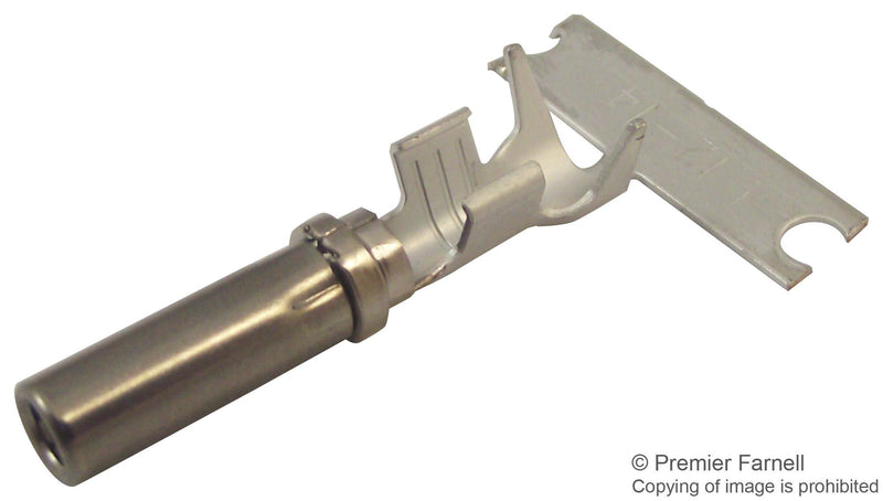 AMPHENOL SINE/TUCHEL AT62-12-0222 Circular Connector Contact, Stamped & Formed, DuraMate A Series, Socket, Crimp, 10 AWG, 12 AWG