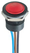 APEM IAR5F1600 Pushbutton Switch, 16mm, IP65, IP67, SPDT, Momentary Spring Return, 24 V, 2 A, Wire Leaded