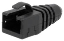 MH CONNECTORS RJ45SRB-RET-BK Connector Accessory, Black, Strain Relief Boot, MH Connector Retrofit Series RJ45 Connectors