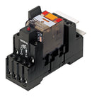 SCHRACK - TE CONNECTIVITY PT5S7LC4 Power Relay, 4PDT, 24 VDC, 6 A, PT Series, DIN Rail, Non Latching