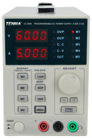 TENMA 72-2940 Single Output Programmable DC Bench Power Supply - 60V, 5A