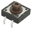 MULTICOMP MC32874 Tactile Switch, Non Illuminated, 12 V, 50 mA, 160 gf, Solder