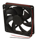 MULTICOMP MC36275 Axial Fan, 24 V, DC, 120 mm, 25 mm, 44.5 dBA, 108.2 cu.ft/min