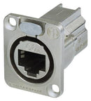 NEUTRIK NE8FDX-P6 In-Line Adaptor, Feed Through, RJ45, Jack, 8 Ways, RJ45, Jack, 8 Ways