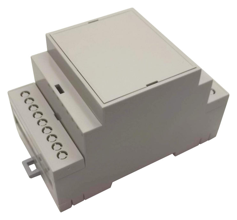 MULTICOMP MC001142 Plastic Enclosure, DIN Rail, ABS, Polycarbonate, 53.3 mm, 90.2 mm