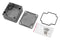 MULTICOMP MC001194 Metal Enclosure, Die Cast, With EPDM Continuous Seal, Wall Mount, Aluminium Alloy, IP67, 30 mm