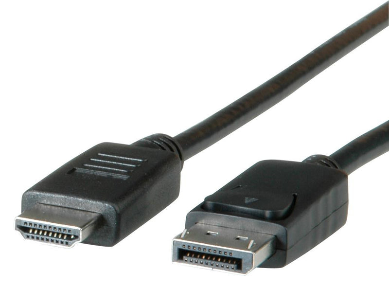 ROLINE 11.04.5782 CABLE, DISPLAYPORT-HDMI A, PLUG, 3M, BLK