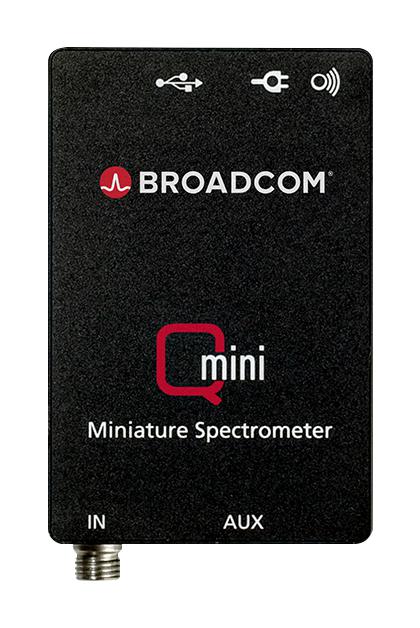 Broadcom Limited QMINI WIDE-UV Spectrometer 225 nm 1000 1.5 CCD 50 mm SMA Connector