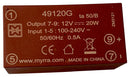 Myrra 49120G AC/DC PCB Mount Power Supply (PSU) ITE Household &amp; Transformers 1 Output 20 W 12 VDC