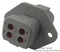 DEUTSCH DTP04-4P-LE07 Connector Housing, IP68, DTP Series, Receptacle, 4 Ways, 6.71 mm, DTP Series Pin Contacts