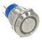 ALCOSWITCH - TE CONNECTIVITY AV1921E724Q04 Illuminated Pushbutton Switch, Alcoswitch, AV19 Anti-Vandal Series, DPDT, Push On-Push Off, 3 A