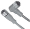 PEPPERL+FUCHS V1-G-5M-PVC Sensor Cable, IP67/IP68/IP69k, M12 Sensor Straight 4 Position Receptacle, Free Ends, 5 m, 16.4 ft