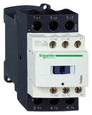 SCHNEIDER ELECTRIC LC1D25BD Contactor, TeSys D Series, 690 VAC, 3 Pole, 3PST-NO, DIN Rail, 40 A