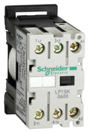 SCHNEIDER ELECTRIC LP1SK0600JD Contactor, 690 VAC, 2 Pole, DPST-NO, DIN Rail, 12 A