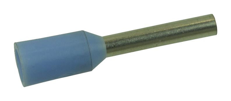 WEIDMULLER 9025740000 Wire Ferrule, 24 AWG, 0.25 mm&iuml;&iquest;&frac12;, Blue, PP (Polypropylene)