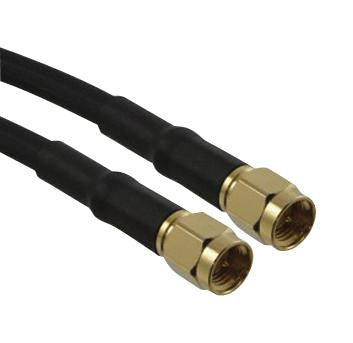 AMPHENOL RF 135101-04-12.00 RF / Coaxial Cable Assembly, SMA Straight Plug, SMA Straight Plug, RG58/U, 50 ohm, 12 ", 305 mm