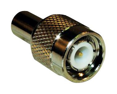 AMPHENOL RF 202117 Connector Accessory, RF Coaxial, 50 Ohm, 1 Watt, 5%, TNC Terminator Plug, TNC Connectors