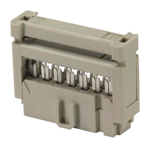 HARTING 09185206804 Wire-To-Board Connector, 2.54 mm, 20 Contacts, Receptacle, SEK 18 Series, IDC / IDT, 2 Rows