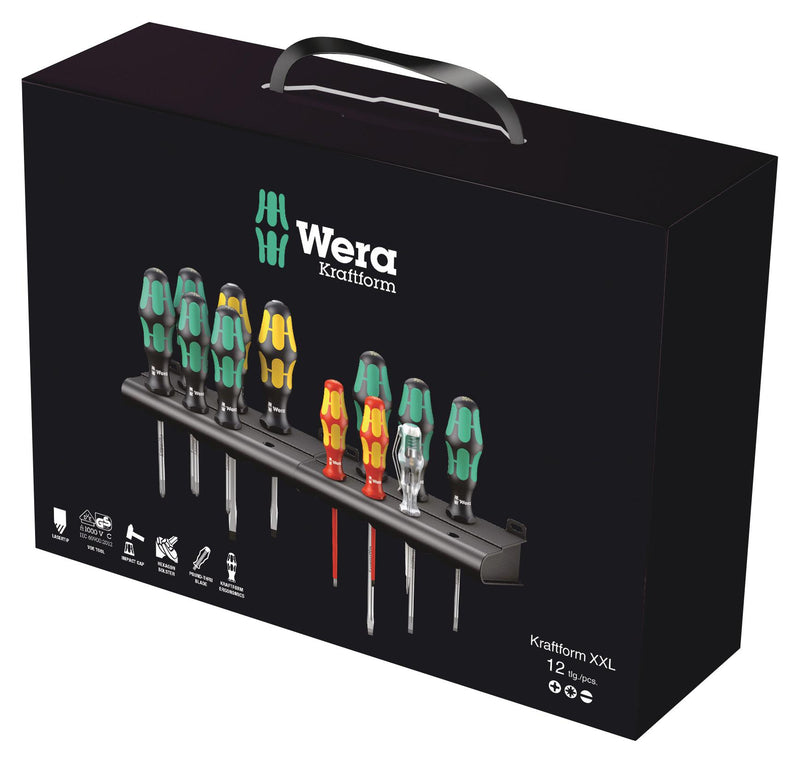 Wera Kraftform XXL KRAFTFORM XXL Screwdriver Set 14 Pieces