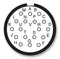 Amphenol Industrial D38999/26FD19SA D38999/26FD19SA Circular Connector MIL-DTL-38999 Series III Straight Plug 19 Contacts Crimp Socket Threaded
