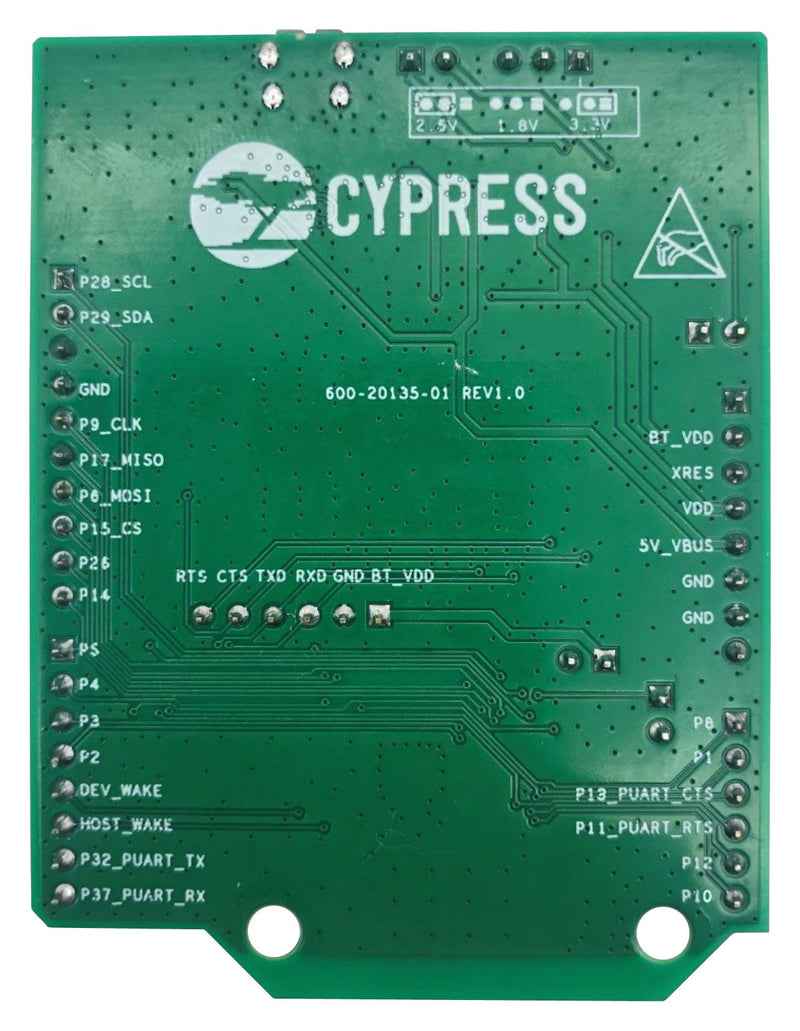 Infineon CYBT-253059-EVAL Evaluation Board CYW20820 Bluetooth Low Energy Module SoC Wireless Communication New