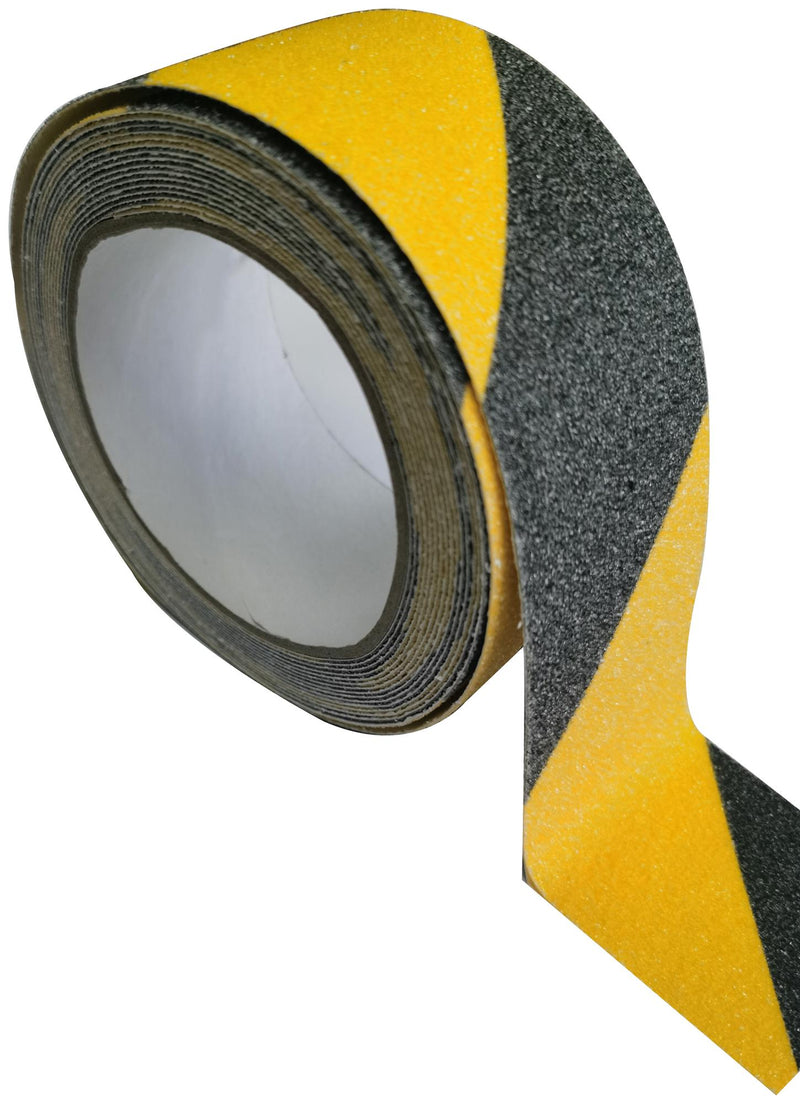 Multicomp PRO MP005223 Anti-Slip Tape PVC 55 mm x 5 m Black Yellow