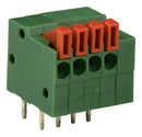 TE CONNECTIVITY 1-2834016-2 Wire-To-Board Terminal Block, Screwless, 2.54 mm, 2 Ways, 26 AWG, 20 AWG, Clamp