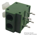 TE CONNECTIVITY 1-2834018-2 Wire-To-Board Terminal Block, Screwless, 5 mm, 2 Ways, 20 AWG, 14 AWG, Push In