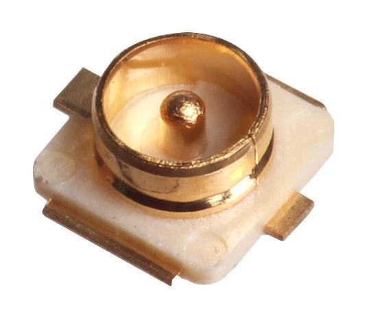 MULTICOMP MC001337 RF / Coaxial Connector, RF Coaxial, Straight Jack, Surface Mount Vertical, 50 ohm, Brass