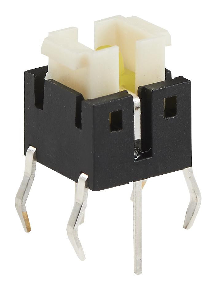 ALCOSWITCH - TE CONNECTIVITY FSMIJ62BW04 Tactile Switch, Illuminated, 12 V, 50 mA, 160 gf, Through Hole, FSMIJ Series