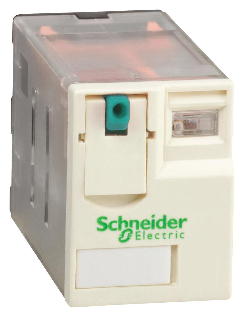 SCHNEIDER ELECTRIC RXM3AB1BD Power Relay, IP40, 3PDT, 24 VDC, 10 A, Zelio RXM Series, Socket, DC