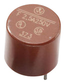 LITTELFUSE 38213150410 Fuse, PCB Leaded, 3.15 A, 250 V, TR5 382 Series, Time Delay, Radial Leaded