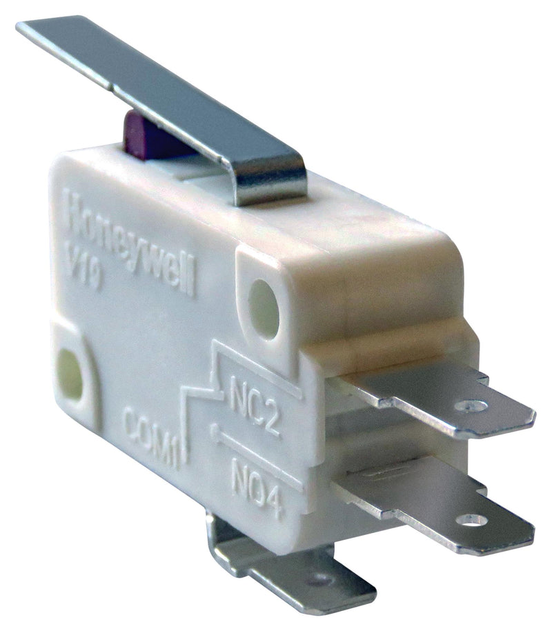 Honeywell V19T16-EZ100B02 Microswitch Standard Straight Lever Spdt Quick Connect 16 A